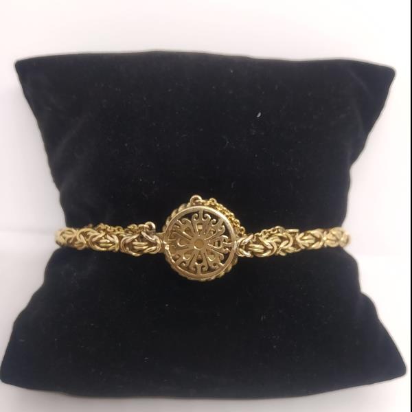 pulseira em ouro de 19.2 k 2
