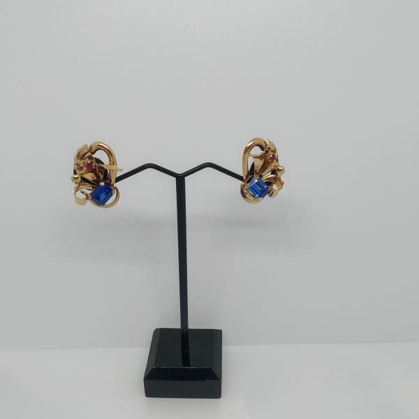 brincos em ouro de 19.2 k 2