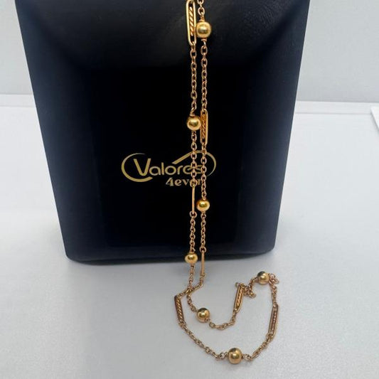 colar em ouro de 19.2 k 1