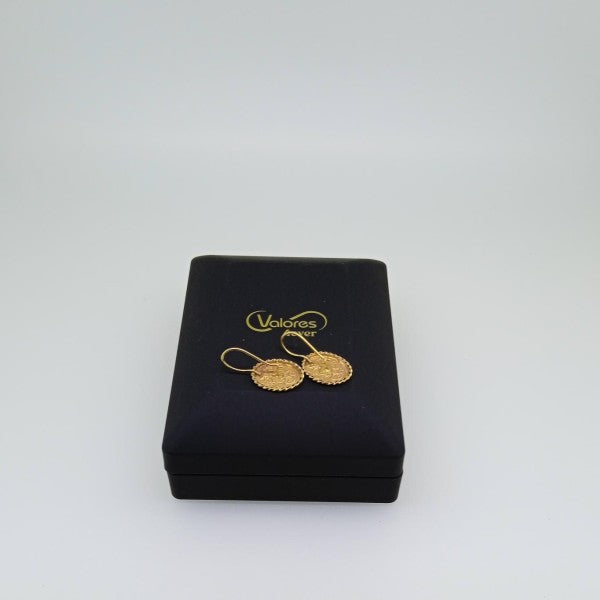 brincos em ouro de 19.2 k 3