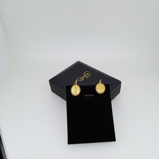 brincos em ouro de 19.2 k 1