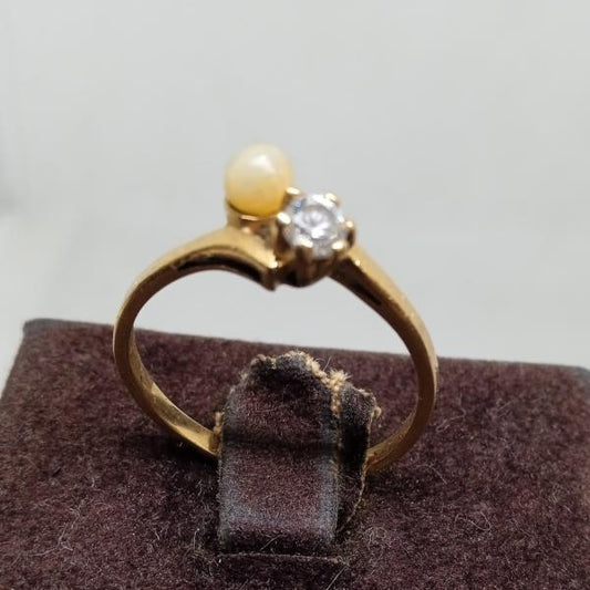 anel em ouro de 19.2 k 2