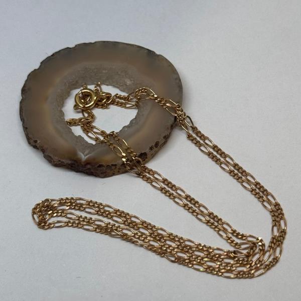 colar em ouro de 19.2 k 2