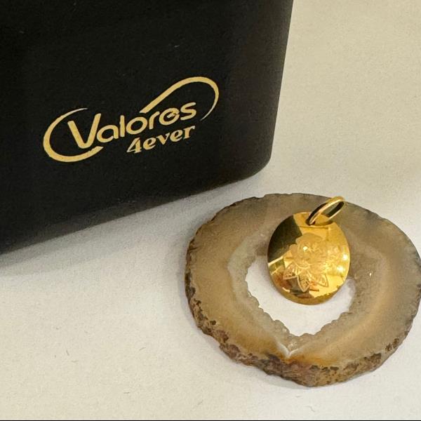 pendente em ouro de 19.2 k 2