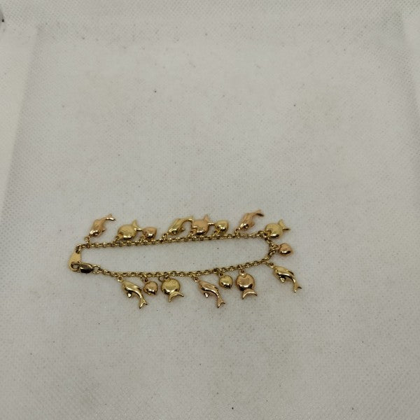 pulseira em ouro de 18 k 4