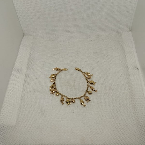 pulseira em ouro de 18 k 1