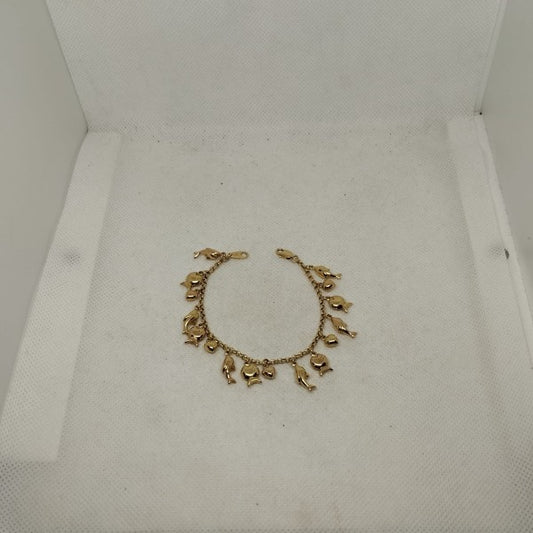 pulseira em ouro de 18 k 1