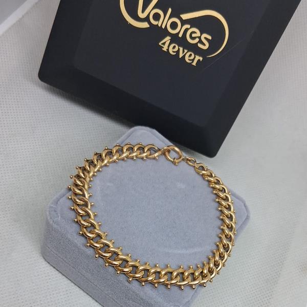 pulseira em ouro de 19.2 k 3