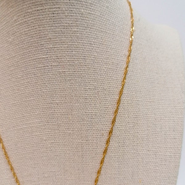 colar em ouro de 19.2 k 3