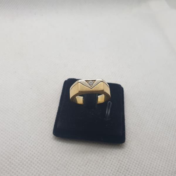 anel em ouro de 19.2 k 1