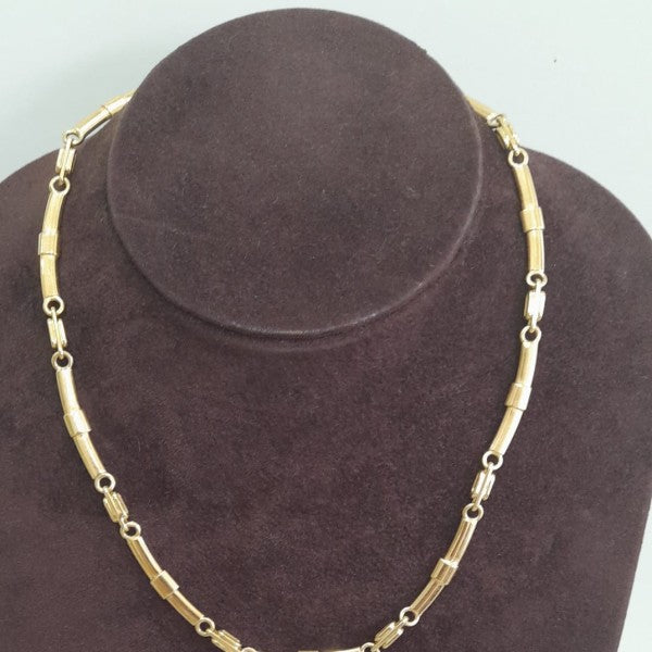 colar em ouro de 19.2 k 6