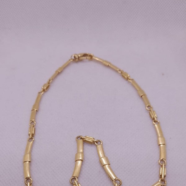 colar em ouro de 19.2 k 2