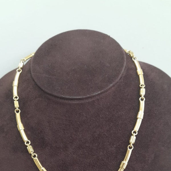 colar em ouro de 19.2 k 1