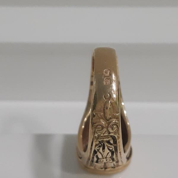 anel em ouro de 19.2 k 4