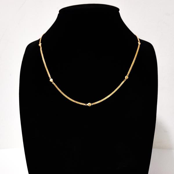 colar em ouro de 19.2 k 1