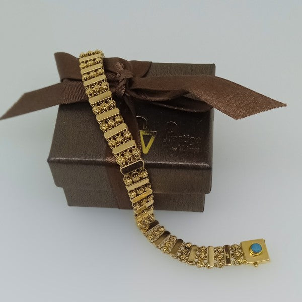 pulseira em ouro de 19.2 k 3