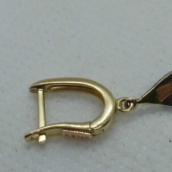 brincos em ouro de 14 k 3