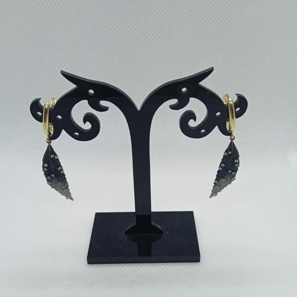 brincos em ouro de 14 k 1