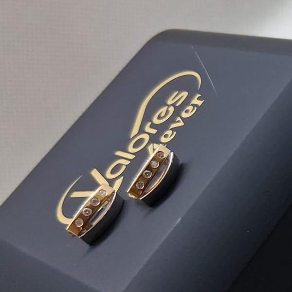 brincos em ouro de 19.2 k 2