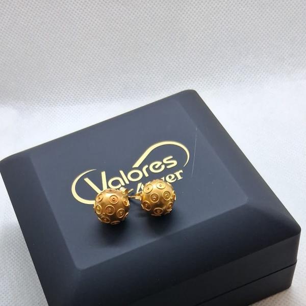 brincos em ouro de 19.2 k 1