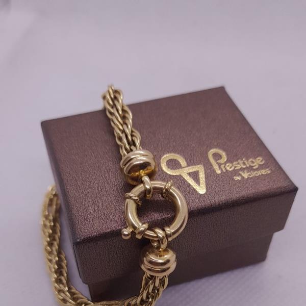 pulseira em ouro de 19.2 k 5