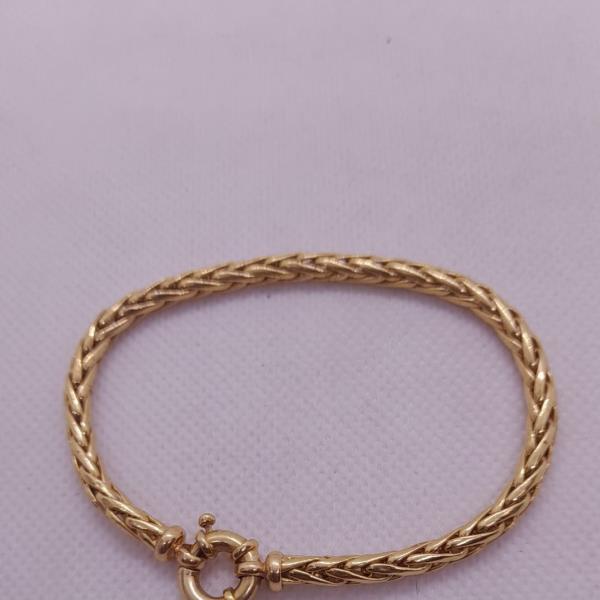 pulseira em ouro de 19.2 k 4