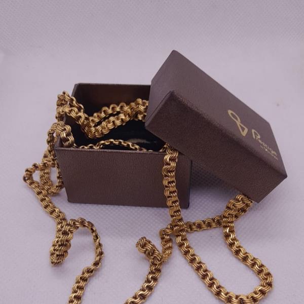 colar em ouro de 19.2 k 4