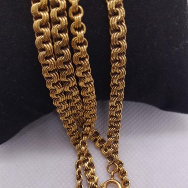 colar em ouro de 19.2 k 3