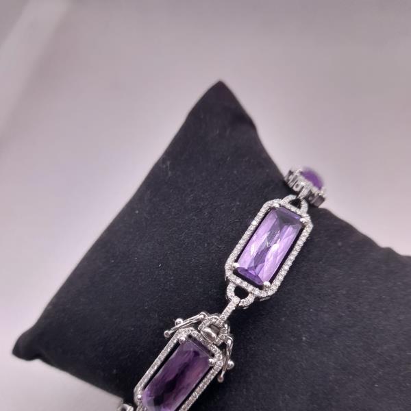 pulseira em ouro de 18 k 5