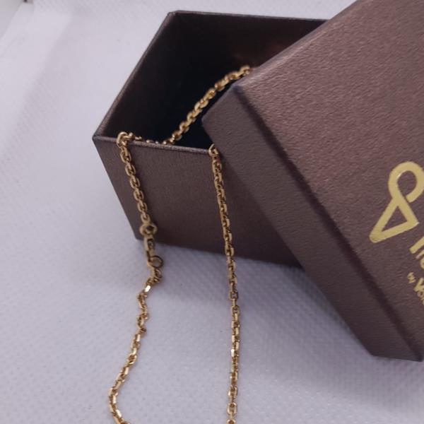 colar em ouro de 18 k 3