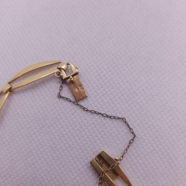 pulseira em ouro de 18 k 5
