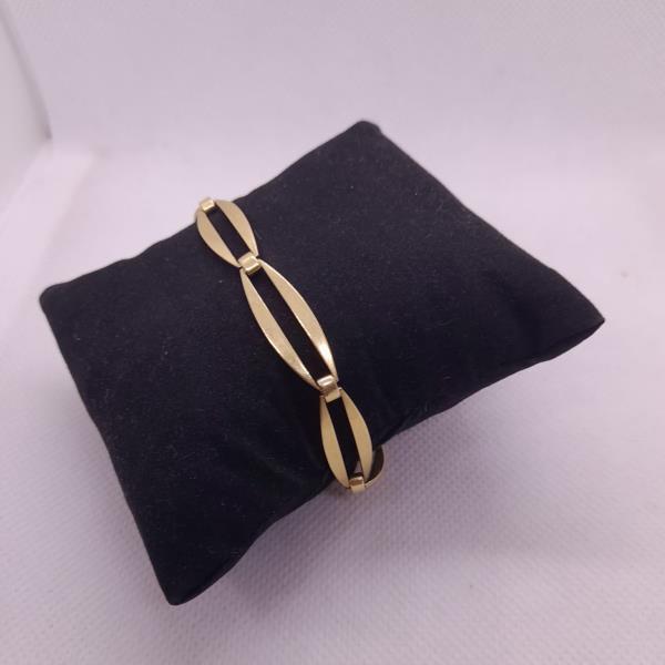 pulseira em ouro de 18 k 2