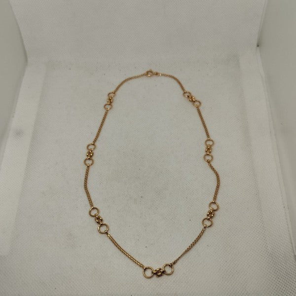 colar em ouro de 19.2 k 2