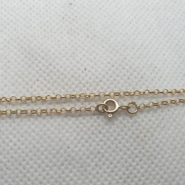 colar em ouro de 9 k 3