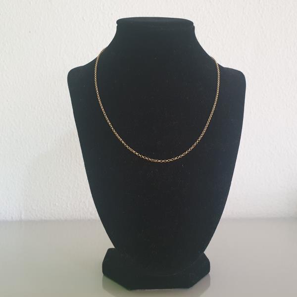 colar em ouro de 9 k 1