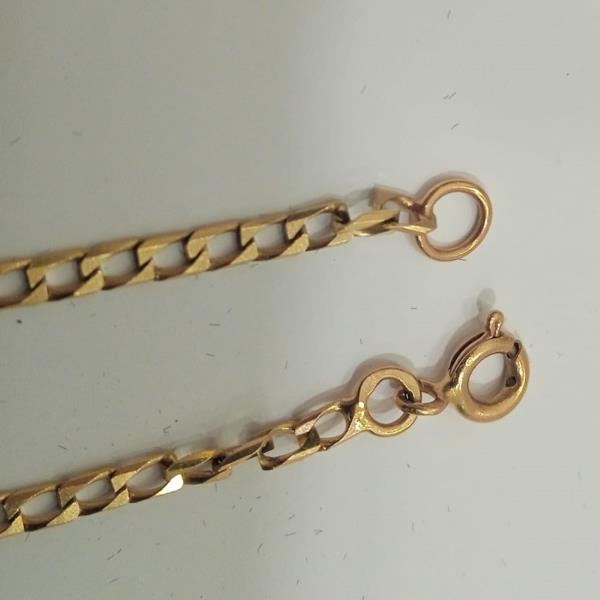 pulseira em ouro de 18 k 2