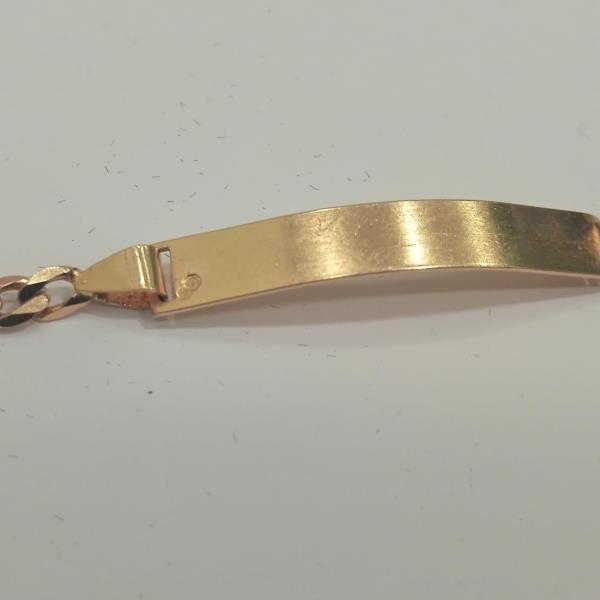 pulseira em ouro de 19.2 k 3
