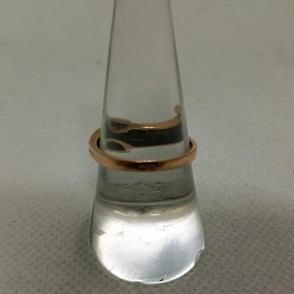 anel em ouro de 19.2 k 3